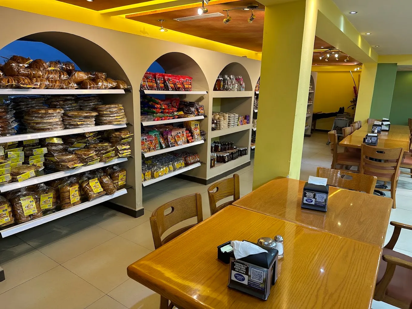 Regional sweets shop and the US insurance counter